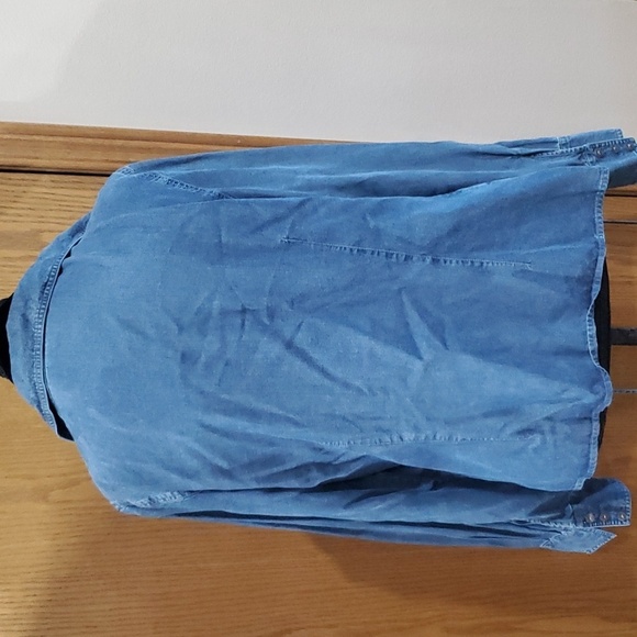 J Jill nwt chambray long sleeve wrap top - Picture 7 of 7